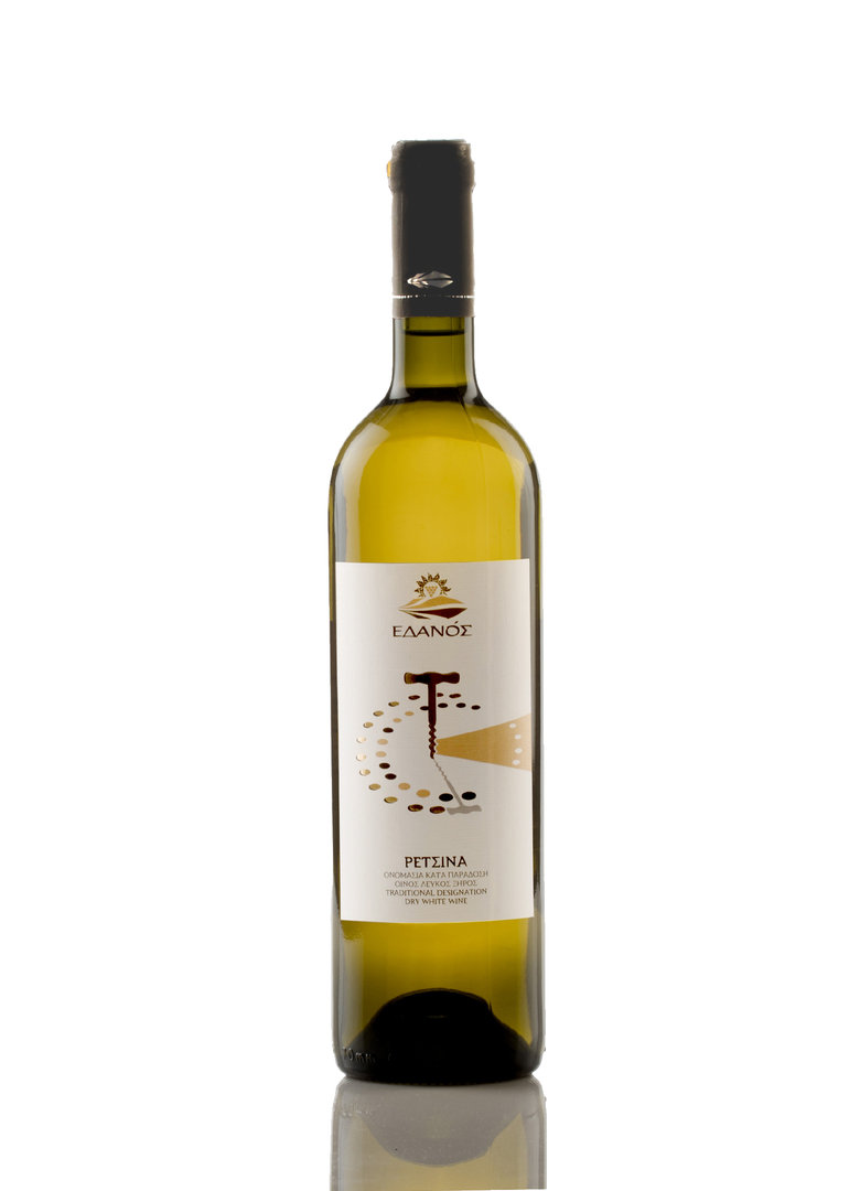 Retsina trocken | geharzter Weißwein aus der Region Achaia
