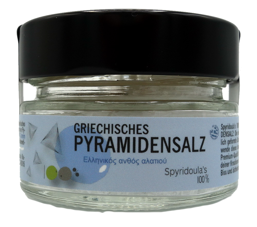 Spyridoula's 100% Griechisches Pyramidensalz 40g