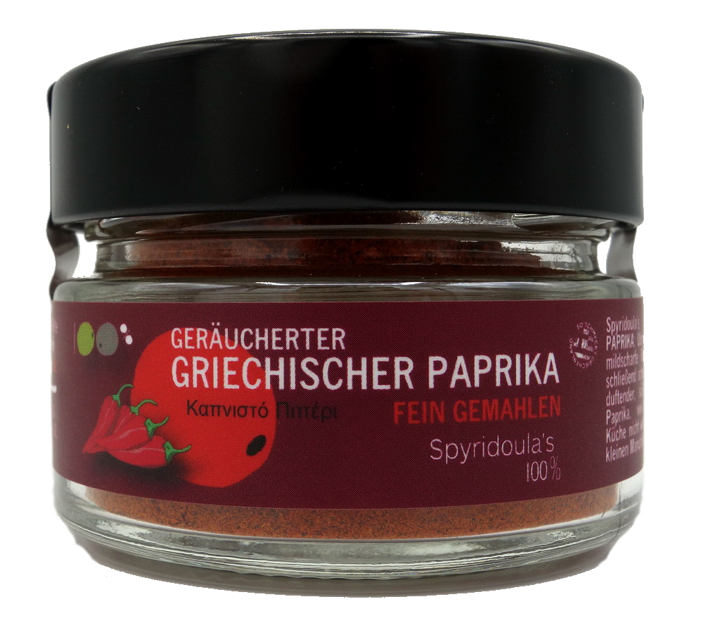 Spyridoula's 100% Geräucherter Griechischer Paprika 50g