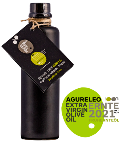 Spyridoula´s 100% AGURELEO - Frühernte-Olivenöl 200ml Ernte 11/2021 MHD 30.05.23